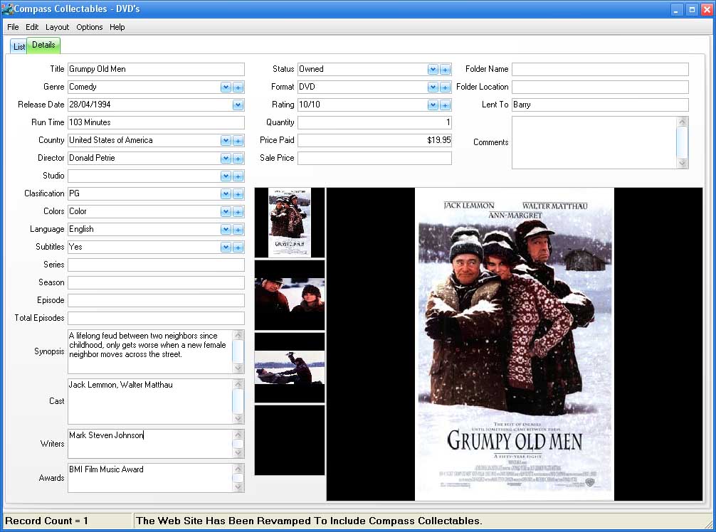 Form View Image for  Movies